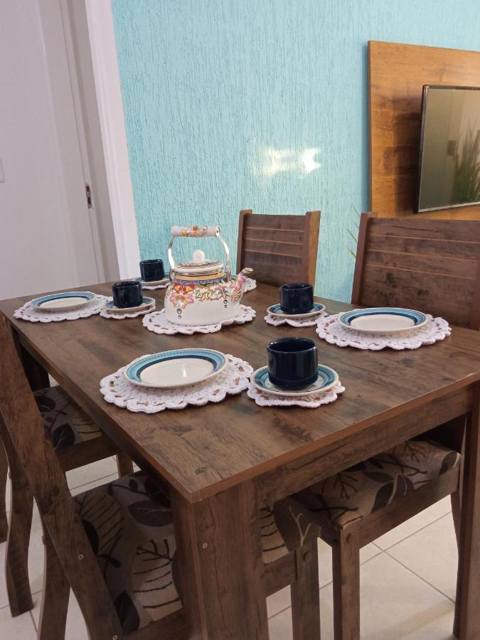 Apartamento Praia Coroa Vermelha Com Churrasqueira Santa Cruz Cabrália Esterno foto
