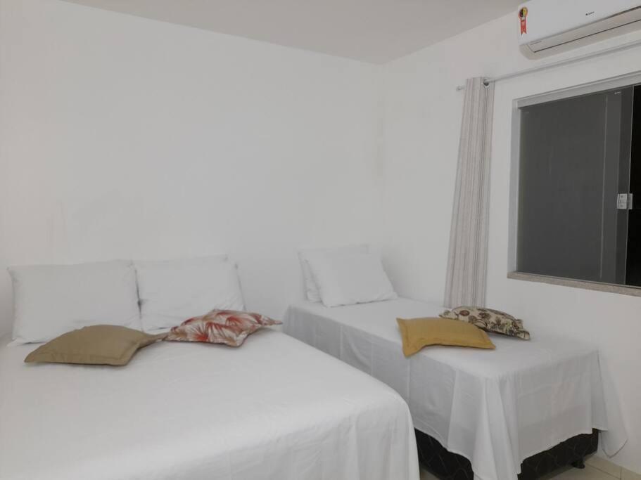 Apartamento Praia Coroa Vermelha Com Churrasqueira Santa Cruz Cabrália Esterno foto