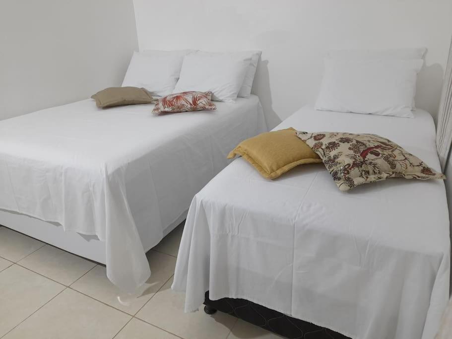 Apartamento Praia Coroa Vermelha Com Churrasqueira Santa Cruz Cabrália Esterno foto