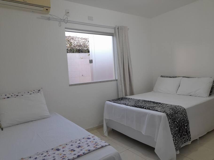 Apartamento Praia Coroa Vermelha Com Churrasqueira Santa Cruz Cabrália Esterno foto