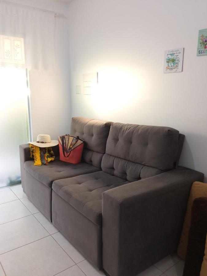 Apartamento Praia Coroa Vermelha Com Churrasqueira Santa Cruz Cabrália Esterno foto