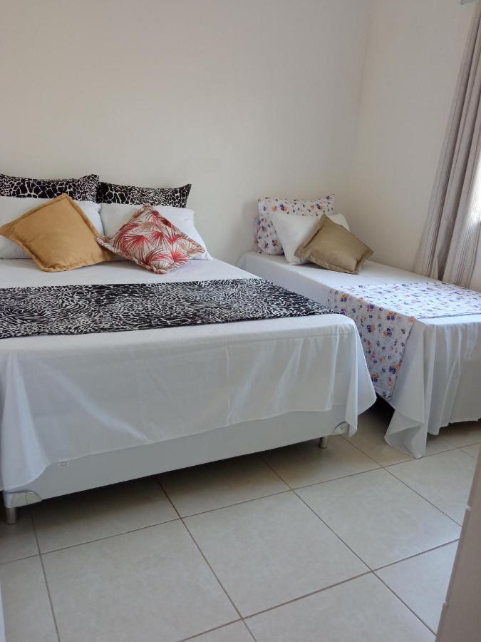 Apartamento Praia Coroa Vermelha Com Churrasqueira Santa Cruz Cabrália Esterno foto